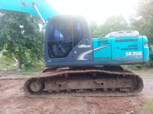 ขายรถแบคโฮ KOBELCO SK200-8 SUPER. ขายรถแบคโฮ KOBELCO SK200-8 SUPER.