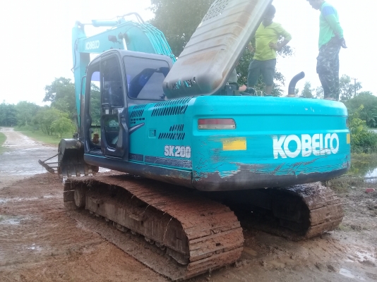 ขายรถแบคโฮ KOBELCO SK200-8 SUPER. ขายรถแบคโฮ KOBELCO SK200-8 SUPER.