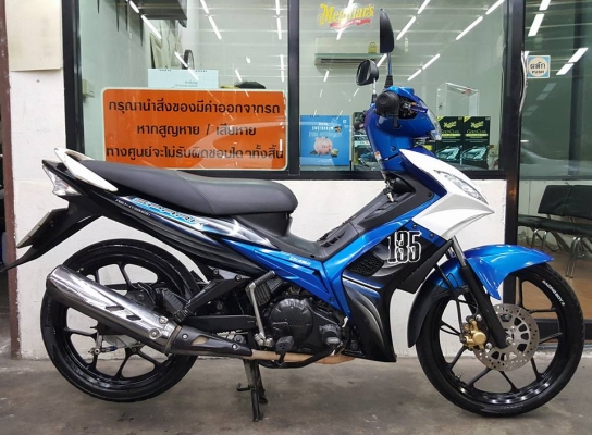 ขออนุญาตขาย YAMAHA SPARK 135i ตัว TOP สตาร์ทมือ ล้อแม็ก ระบบหัวฉีด YM-JET FI พร้อมใช้งาน ฟรีค่าโอน