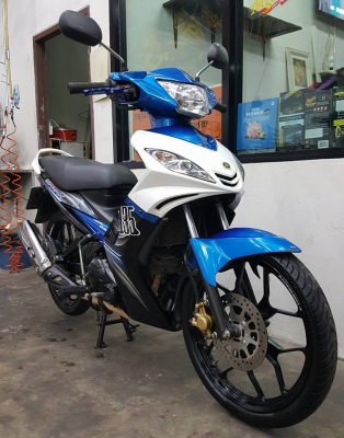 ขออนุญาตขาย YAMAHA SPARK 135i ตัว TOP สตาร์ทมือ ล้อแม็ก ระบบหัวฉีด YM-JET FI พร้อมใช้งาน ฟรีค่าโอน
