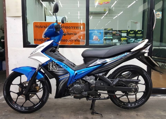 ขออนุญาตขาย YAMAHA SPARK 135i ตัว TOP สตาร์ทมือ ล้อแม็ก ระบบหัวฉีด YM-JET FI พร้อมใช้งาน ฟรีค่าโอน