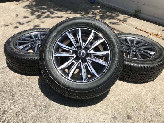 ล้อ  isuzu ขอบ 18 พร้อมยางบิสโตน ถอดรถป้ายแดงปี 18