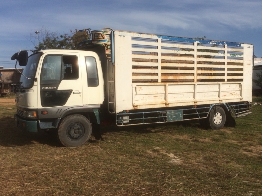 ขายรถหกล้อคอกเหล็ก HINO เครื่อง 210 แรงเทอร์โบ ยาว 5 เมตร มีรีวิวเครื่อง 450,000