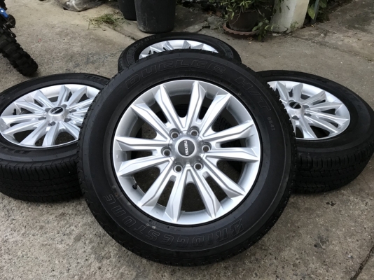 ล้อ isuzu 1.9 ขอบ 18 พร้อมยางป้ายแดงปี18