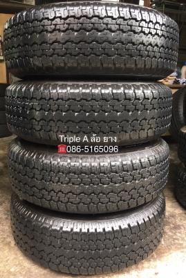 แม็กป้ายแดง ISUZU D-MAX Blue Power ขอบ 16 พร้อมยางป้ายแดง Bridgestone 245-70-16 ปี 17