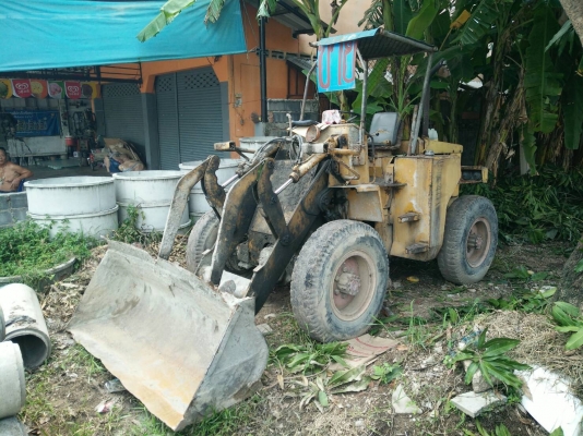 ขายรถตัก MITSU เครื่อง4สูบ เครื่องดี พร้อมใช้งาน เอกสารไม่มี