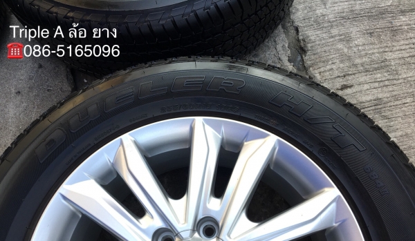 ล้อแม็กป้ายแดง NEW ISUZU D-MAX Blue Power ขอบ 18 รุ่นใหม่ล่าสุด พร้อมยางป้ายแดง 255-60-18 Bridgestone ปี 18