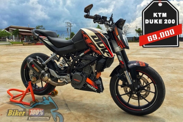 ktm duke 200 ปี12 ถูกๆแบ่งกันใช้ครับ