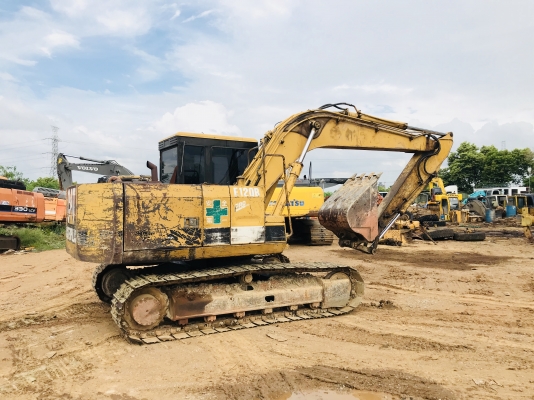 ขาย CAT E120B มีไลนหัวกระแทก เครื่องปัีมดี รถพร้อมใช้งาน เอกสารอินวอย์