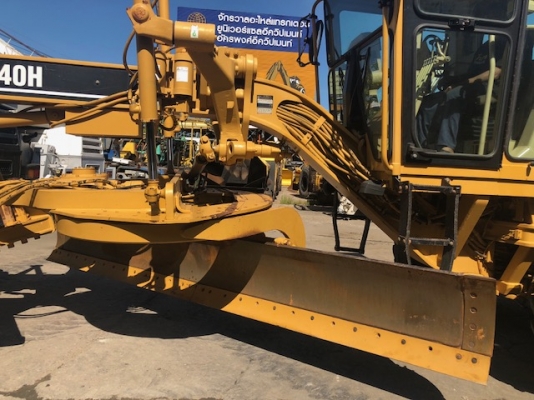 รถเกรด Cat140H-APM ปี 2007 นำเข้าจากอเมริกา สภาพกิ๊บ ชม.การทำงานเพียง 7500 ชม.