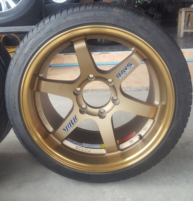 ล้อใหม่ขอบ18 พร้อมยาง\%235/40/18+265/35/18 4 ล้อ ล้อใหม่ขอบ18 พร้อมยาง\%235/40/18+265/35/18 4 ล้อ