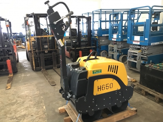 KANTO H650KS : รถบดสั่นสะเทือน แบบเตินตาม ขนาด 650kg. นำเข้าจากญี่ปุ่น โทร. 080-6565422 (หนิง)