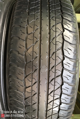 ล้อแม็ก Mitsu New Triton Plus 6รู139 ขอบ17  พร้อมยาง Dunlop 245-65-17 ปลายปี14
