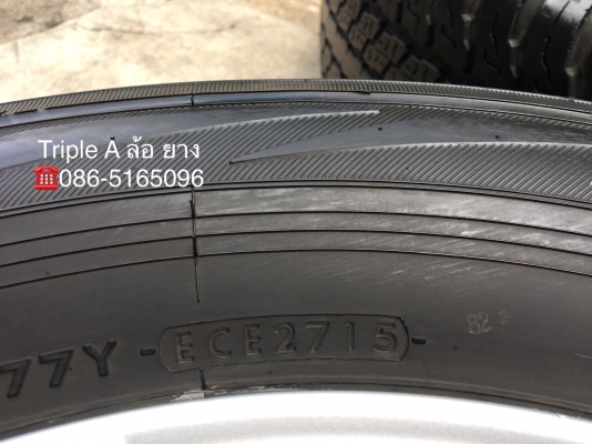 ล้อแม็ก Mitsu Pajero ก้ามปู ขอบ 17 พร้อมยาง 265-65-17 Yokohama ปี 15