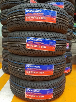 ขายยางใหม่ BRIDGESTONE TAXI PREMIUM 185-65-14 ปี17 ชุดละ 5,800 บาท