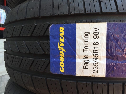 ขายยางใหม่ GOODYEAR Eagle Touring 235-45-18 ปี18 เส้นละ 2,950 บาท