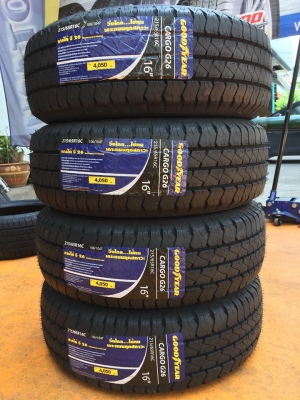 ขายยางใหม่ GOODYEAR CARGO G26 215-65-16 ปี18 เส้นละ 2,750 บาท