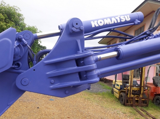 ขายรถแมคโค KOMATSU PC28UU-2 เทียบเท่า PC30 แทรคยาง บูมออฟเซท คอนโทรลสั้น ไฟฟ้า ติอต่อ 098-7962549