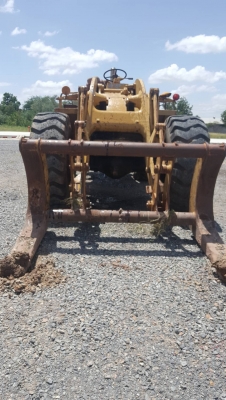 Caterpillar 950B รถตักเอวอ่อนพร้อมใช้ มีสองอย่าง บุ้งกี๋+งาตักไม้ ระบบเบรค เครื่อง 73J เทอร์โบ