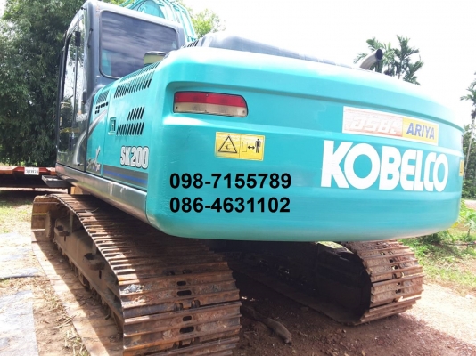 ขาย!! >>> Kobelco Sk200Mark8Yn12SuperXM สวยเต็ม เล่มทะเบียน <<< เบอร์ติดต่อ 098-7155789 086-4631102