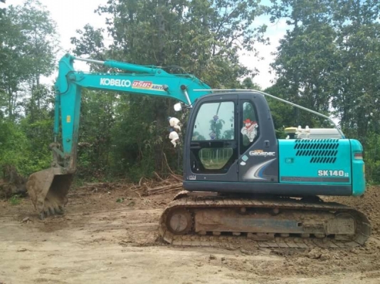 ขาย 1,590,000 KOBELCO sk 140-8 LC super ไฟฟ้าครบ เครื่องดี ปั้มแรง เอวแน่น ช่วงล่างใหม่ เอกสารแจ้งจำหน่าย รถอยู่ ศรีสเกษ 090-772-3710 090-772-3708