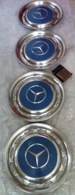 เพิ่มความคลาสสิค ฝาตบกระทะล้อ เบนซ์ 14 สแตนเลนแท้ครบชุด 4 อัน