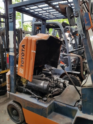 ขายรถยกโฟล์คลิฟท์Toyota 5FG10 ยกสูง 3 เมตร เกียร์ครัช รถนอก