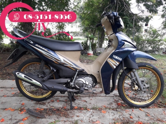 YAMAHA SPARK115 i ระบบหัวฉีด สตาร์ทมือ รถบ้าน ภาษี พรบ.ต่อถึงปี 62 ลองขับได้
