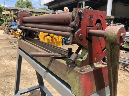 #แท่นม้วนมือหมุน 75 cm ลูกกลิ้ง 2&rdquo; งานนอกพร้อมใช้