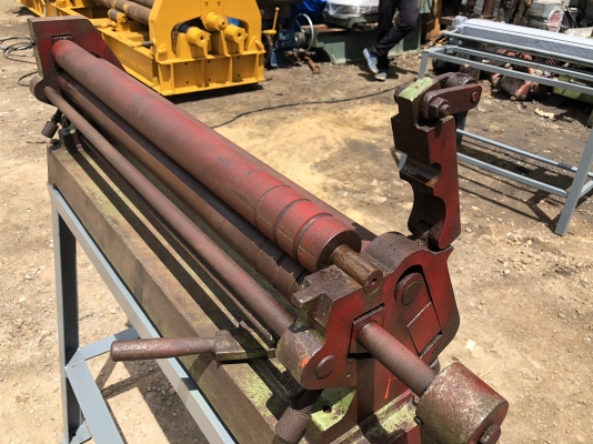 #แท่นม้วนมือหมุน 75 cm ลูกกลิ้ง 2&rdquo; งานนอกพร้อมใช้