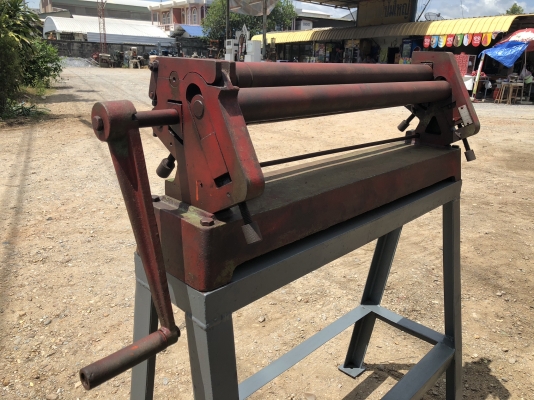 #แท่นม้วนมือหมุน 75 cm ลูกกลิ้ง 2&rdquo; งานนอกพร้อมใช้