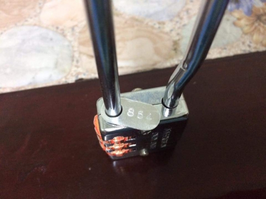 ขายกุญแจรหัสงานเก่าเก็บNO.1938B MADE IN HONGKONG.