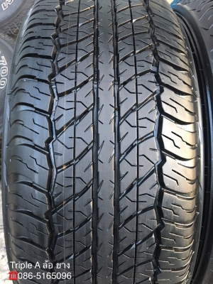 ล้อแม็กป้ายแดง Mitsu Pajero ขอบ 18 พร้อมยางป้ายแดง 265-60-18 Dunlop มีตุ่ม เส้นสียังอยู่