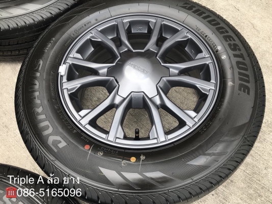 ล้อแม็กพร้อมยางใหม่ป้ายแดง ISUZU X-Series 2018 ขอบ 16 รุ่นใหม่ล่าสุด สวยกริ๊บๆ