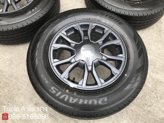 ล้อแม็กพร้อมยางใหม่ป้ายแดง ISUZU X-Series 2018 ขอบ 16 รุ่นใหม่ล่าสุด สวยกริ๊บๆ