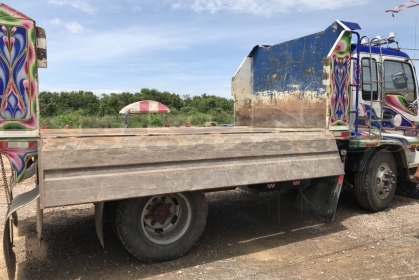 ขายด่วน ชุดกระบะดั้ม ใส่เมกร้า คัสสี85 ต่อแบบอย่างดี ถอดแล้วเรียบร้อย ขาย 85000 บาท