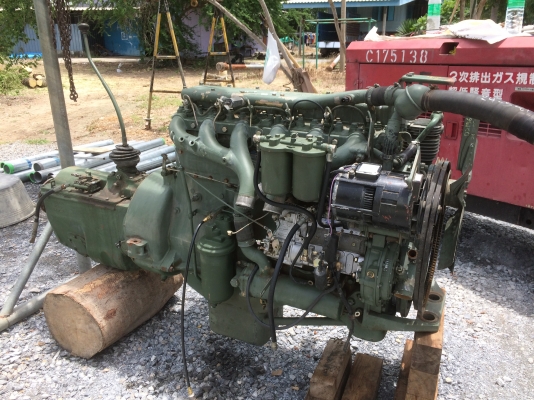 ขายเครื่องยนต์แดวู DAEWOO 6 สูบ พร้อมเกียร์ 236 HP.(แรงม้า)มือ 2 เก่านอกแท้