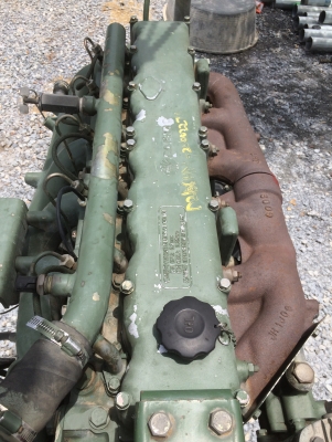 ขายเครื่องยนต์แดวู DAEWOO 6 สูบ พร้อมเกียร์ 236 HP.(แรงม้า)มือ 2 เก่านอกแท้