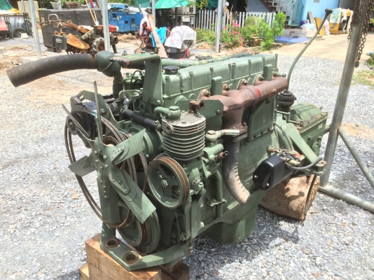 ขายเครื่องยนต์แดวู DAEWOO 6 สูบ พร้อมเกียร์ 236 HP.(แรงม้า)มือ 2 เก่านอกแท้