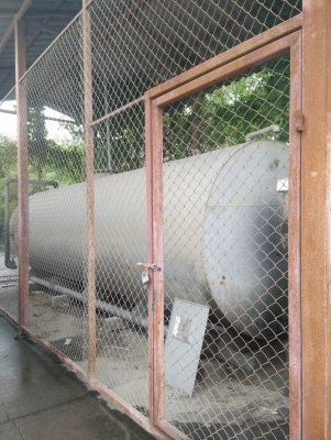 ถังน้ำมันดีเซล16,000ลิตร พร้อมหัวจ่าย ราคา65,000บาทใช้งานได้