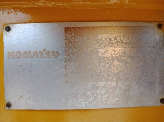 รถญี่ปุ่นเกรดA ขายถูก KOMATSU WA100-3 นำเข้าจากญี่ปุ่น โทร.090-986-2521 อ๊อบ