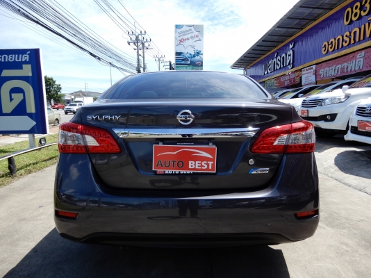 NISSAN SYLPHY 1.6 E CNG AT ปี2015 โทร 062-991-6649 ดาวออโต้เบสท์