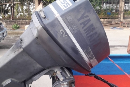 ขาย เรือไฟเบอร์3ลอน13ฟุต พร้อมเครื่อง Yamaha cv 55 แรง (ไม่รวมเทนเลอร์) ราคา 78,000 ขาย เรือไฟเบอร์3ลอน13ฟุต พร้อมเครื่อง Yamaha cv 55 แรง (ไม่รวมเทนเลอร์) ราคา 78,000