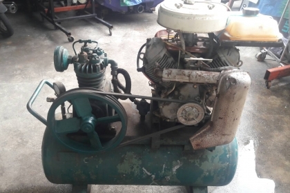 ขาย ปั๊มลม เครื่อง KUBOTA GN 2900 เครื่องเบนซิล เก่าญี่ปุ่น