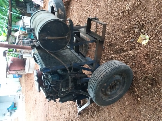 ขายเครื่องสูบน้ำสภาพสวย พร้อมเทเลอร์บากจูง