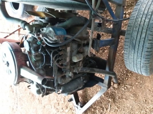 ขายเครื่องสูบน้ำสภาพสวย พร้อมเทเลอร์บากจูง