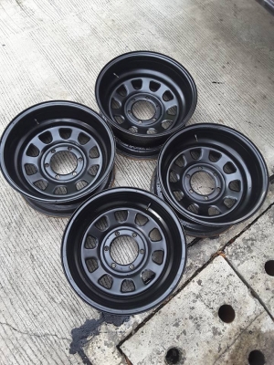 กะทะลาย Rock 6/139 ขอบ 16*8 et-28 สวยๆ 1ชุด กะทะลาย Rock 6/139 ขอบ 16*8 et-28 สวยๆ 1ชุด