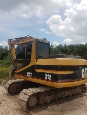 ขายรถแบคโฮ CATERPILLAR 312 แอร์ไฟฟ้า เล่มทะเบียนพร้อม สนใจโทร 081-970-1072
