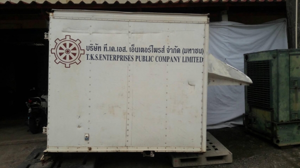 ตู้แห้ง ใส่รถดีแม็กซ์ สภาพดี