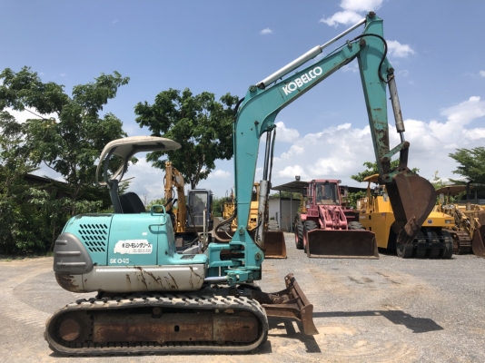 ขายแม็คโคร KOBELCO SK045 พร้อมใช้งาน นำเข้าจากต่างประเทศ ติดต่อ 063-9316985 ID LINE : 0639316985 ครับ